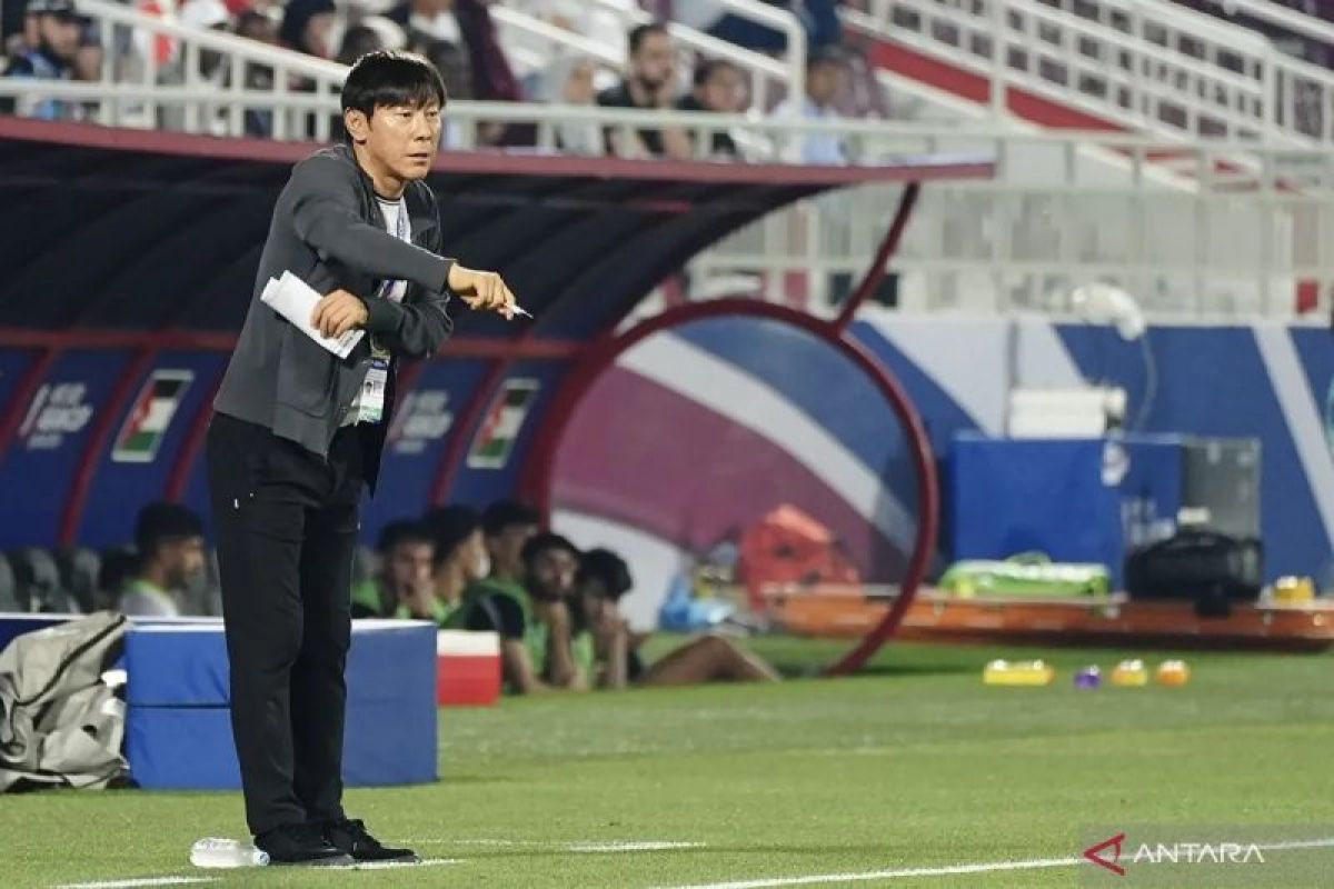 Piala Asia U-23 - Shin Tae-yong tidak usung misi tertentu jelang lawan Korea Selatan