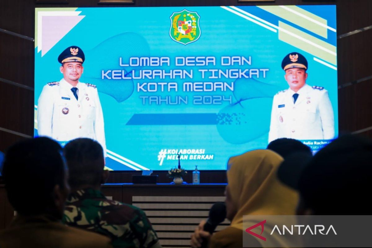 Pemkot gelar lomba  kelurahan tingkat Kota Medan