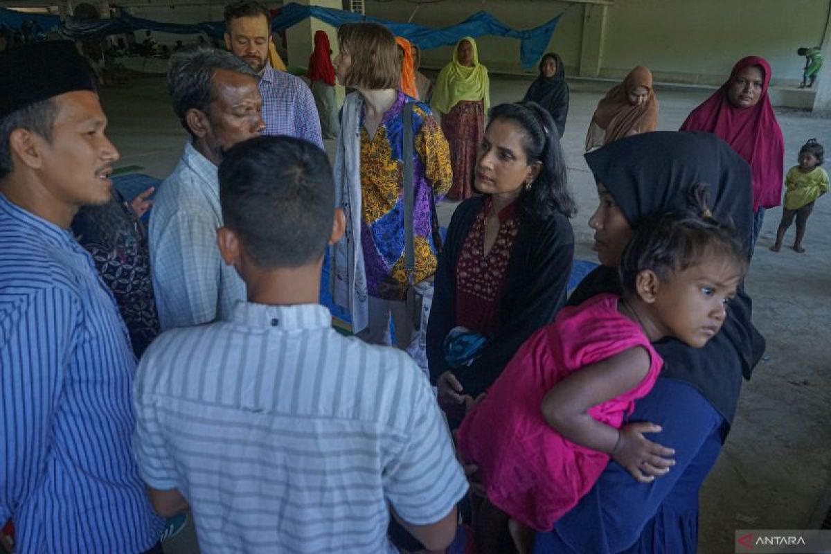 UNHCR harap pemda upayakan penampungan layak bagi 1.200 rohingya di Aceh