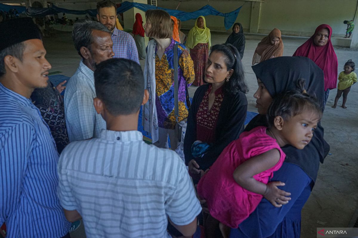 UNHCR harap pemda upayakan penampungan layak bagi Rohingya di Aceh