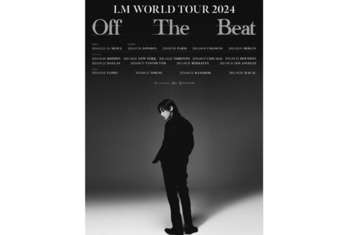 I.M dari MONSTA X umumkan tur dunianya "Off The Beat"