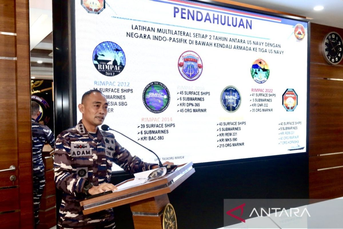 TNI AL persiapkan KRI R. E. Martadinata untuk RIMPAC 2024 di Hawaii