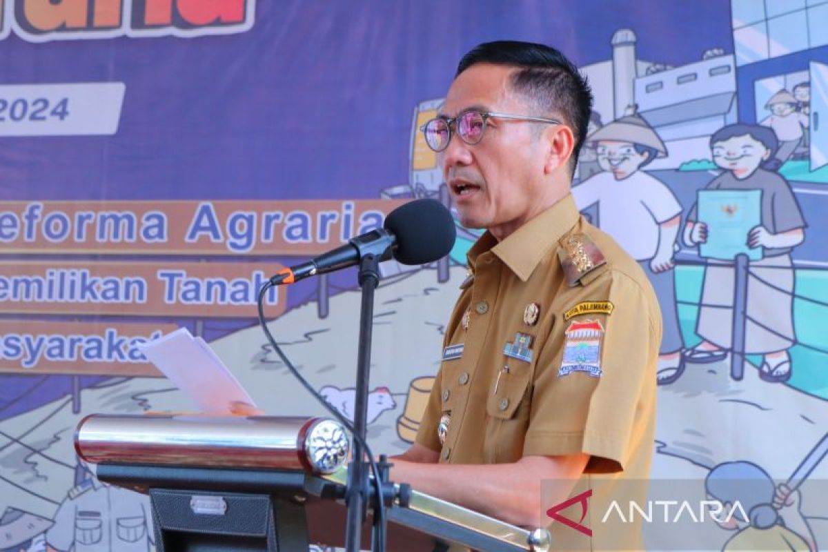 Pemkot harapkan percepatan reforma agraria di Kota Palembang