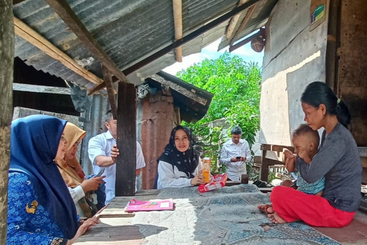 Pemkab Sigi salurkan bantuan pangan tangani stunting di Kecamatan Dolo Selatan