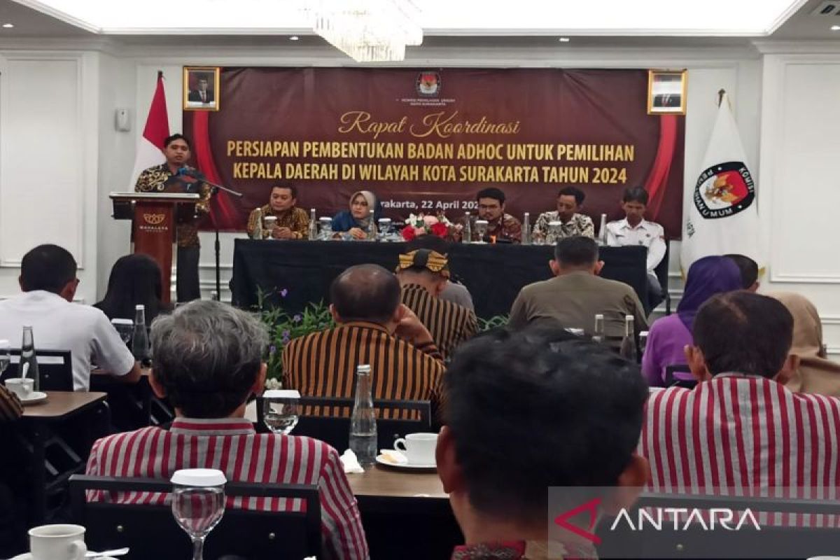 KPU Surakarta siapkan Badan Adhoc persiapan  Pilkada 2024