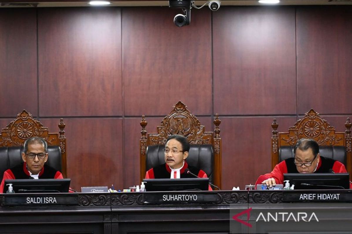 Ketua MK buka dan pimpin sidang putusan PHPU Pilpres 2024