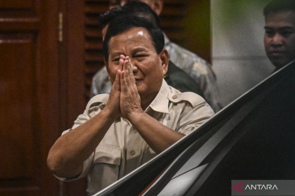 Prabowo ucapkan terima kasih kepada jajaran Mahkamah Konstitusi