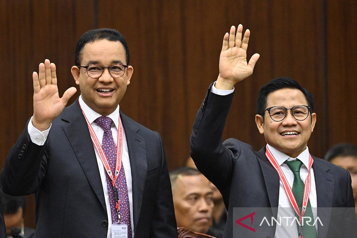 MK tolak seluruh permohonan Anies-Muhaimin