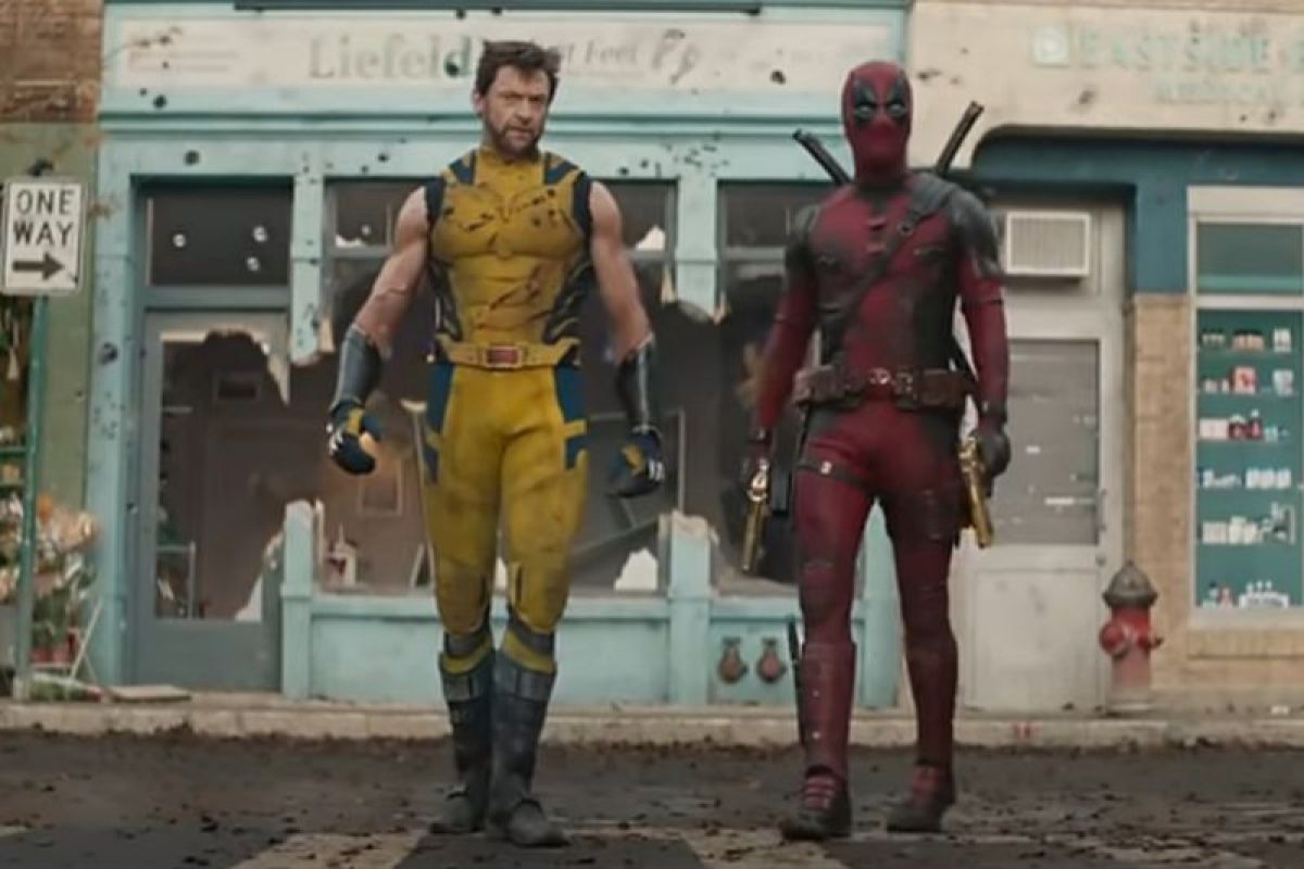 Ryan Reynolds dan Hugh Jackman bertemu di "Deadpool & Wolverine"