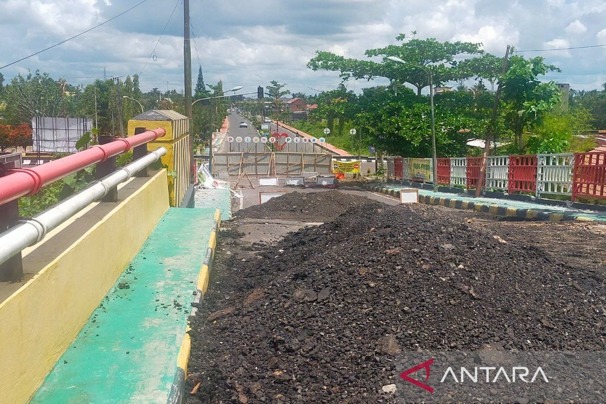 Dinas PUPR Pulang Pisau fokuskan penanganan oprit jembatan Djanias Djangkan