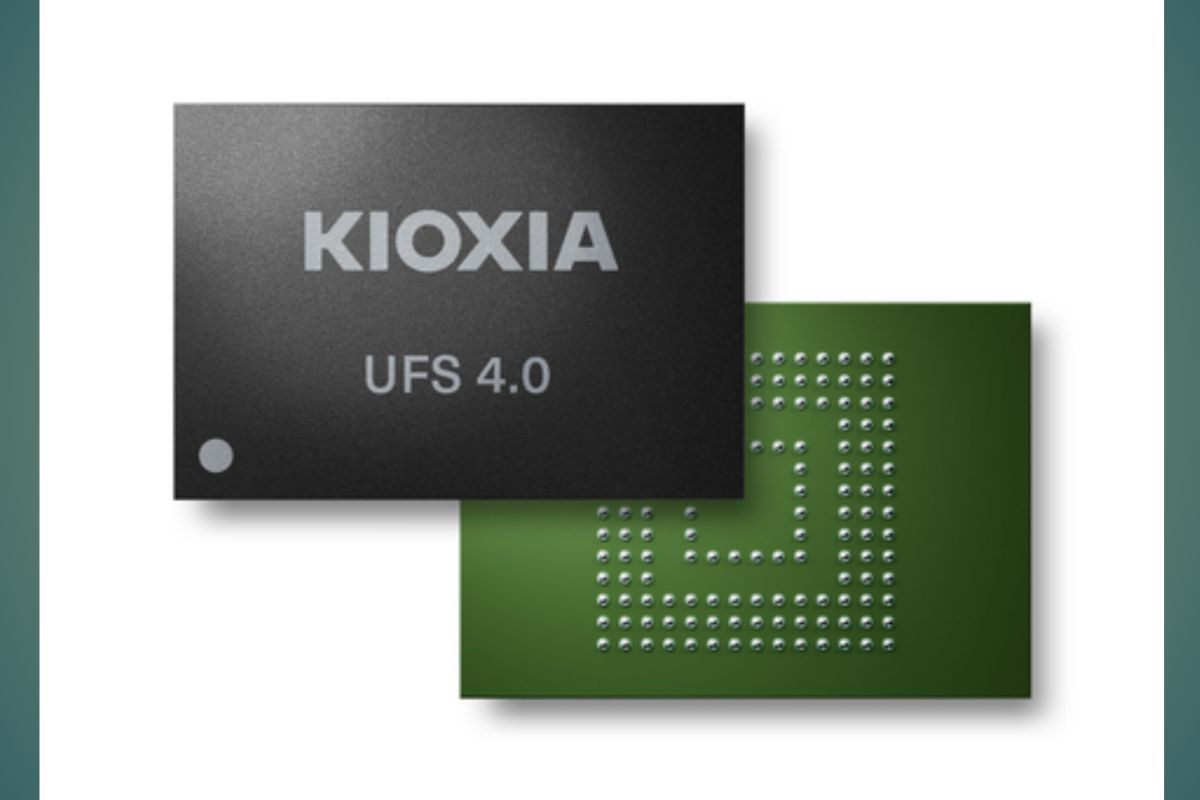 Kioxia Ambil Sampel Perangkat Memori Flash Tertanam UFS Ver. 4.0 Generasi Terbaru