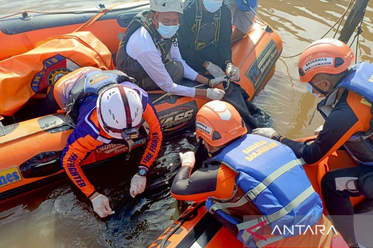 ABK asal Sulsel yang tenggelam di Sungai Barito ditemukan tewas