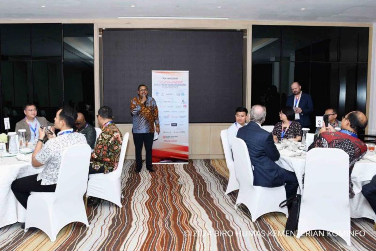 Indonesia menjadi tuan rumah Konferensi Manajemen Spektrum Asia-Pasifik 2024