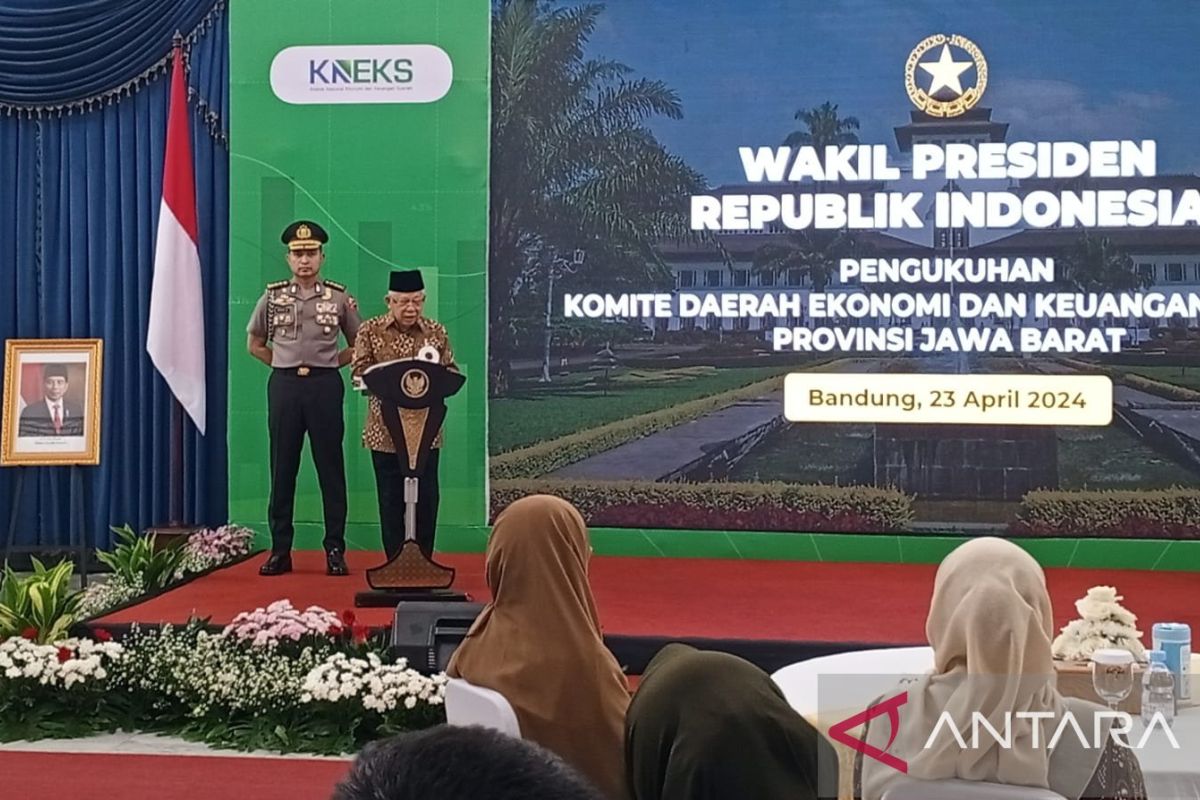 Wapres RI inginkan Indonesia menjadi pusat pengembangan ekonomi syariah