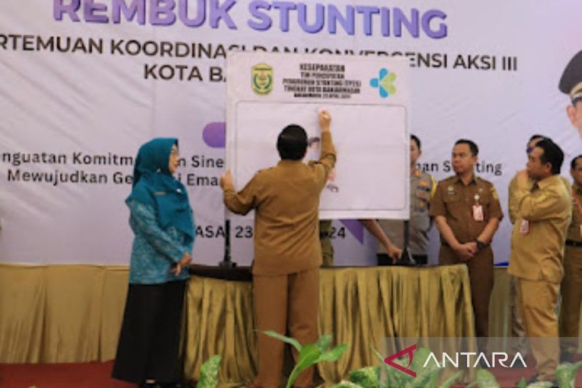 Pemkot Banjarmasin giatkan rembuk stunting 2024