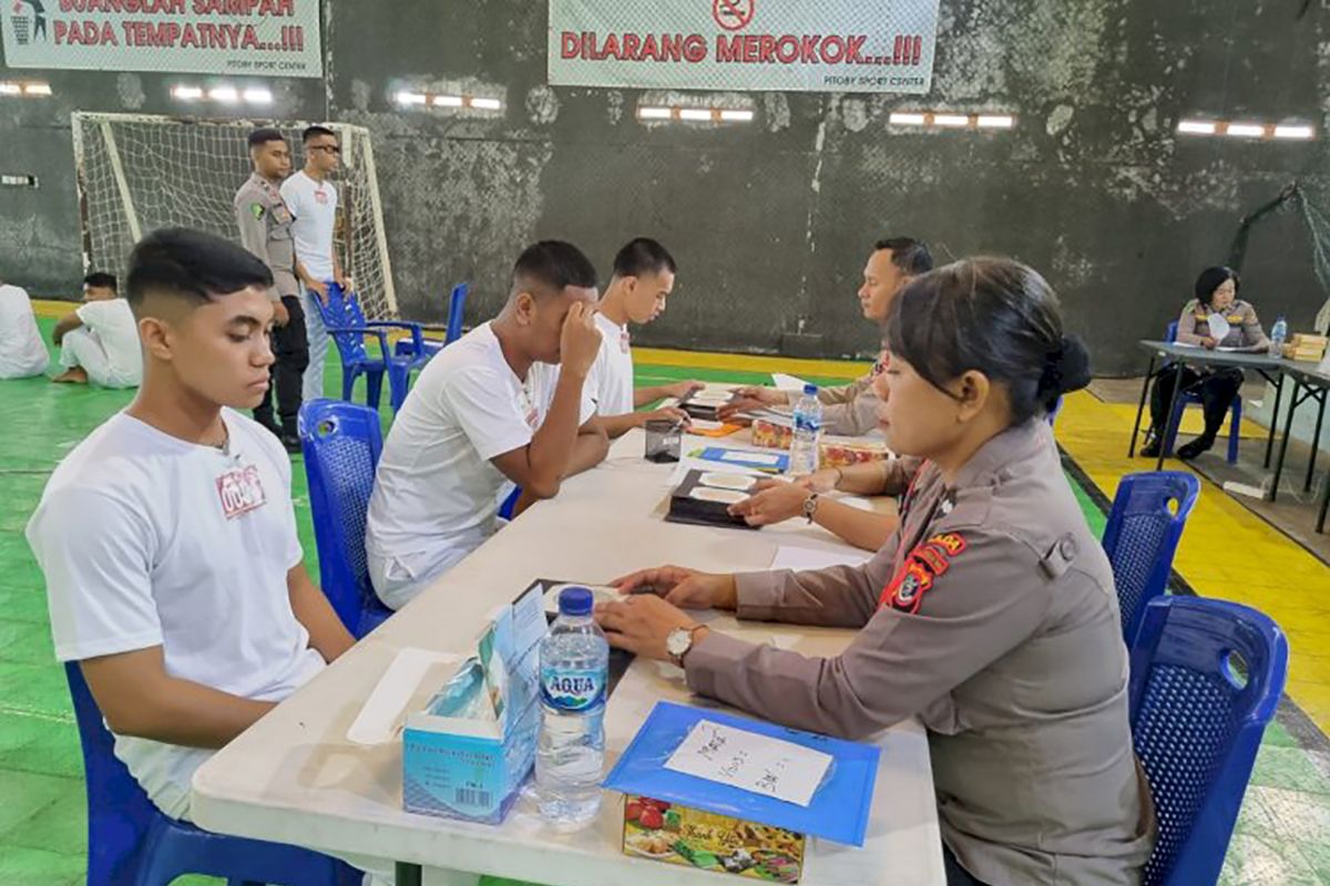 10 catar akpol panda Polda NTT gugur pemeriksaan kesehatan tahap satu