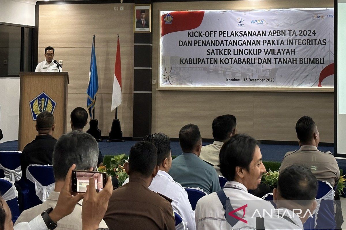 KPPN Kotabaru realisasikan belanja negara Rp1,2 triliun
