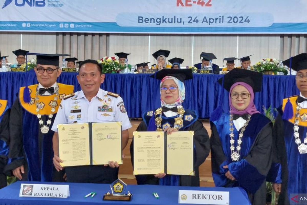 Bakamla-Universitas Bengkulu kerja sama tingkatkan kualitas mahasiswa