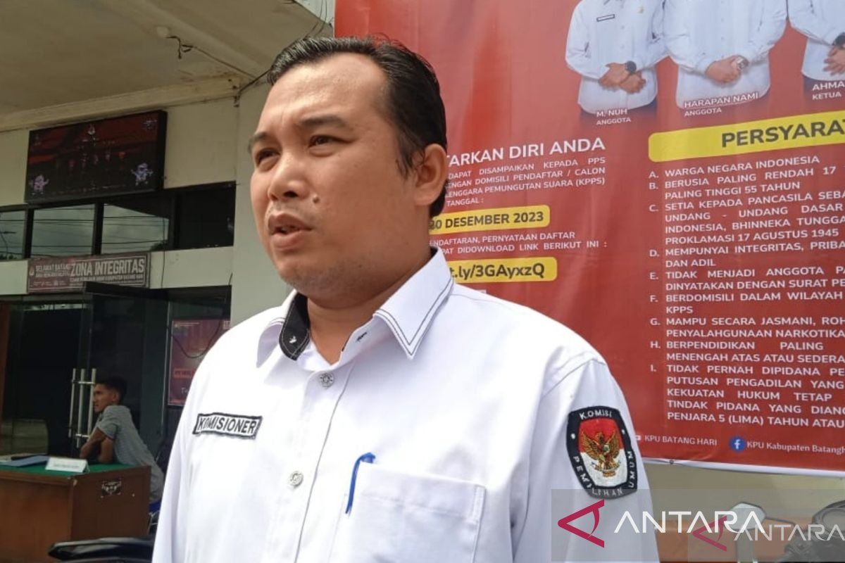 KPU Batanghari buka penerimaan PPK untuk Pilkada 2024