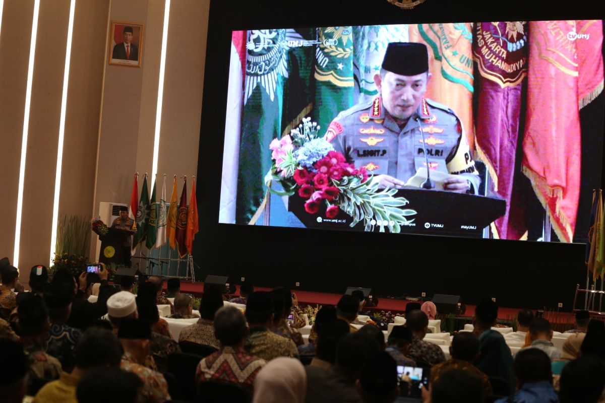 Kapolri ajak warga Muhammadiyah jaga persatuan bangsa