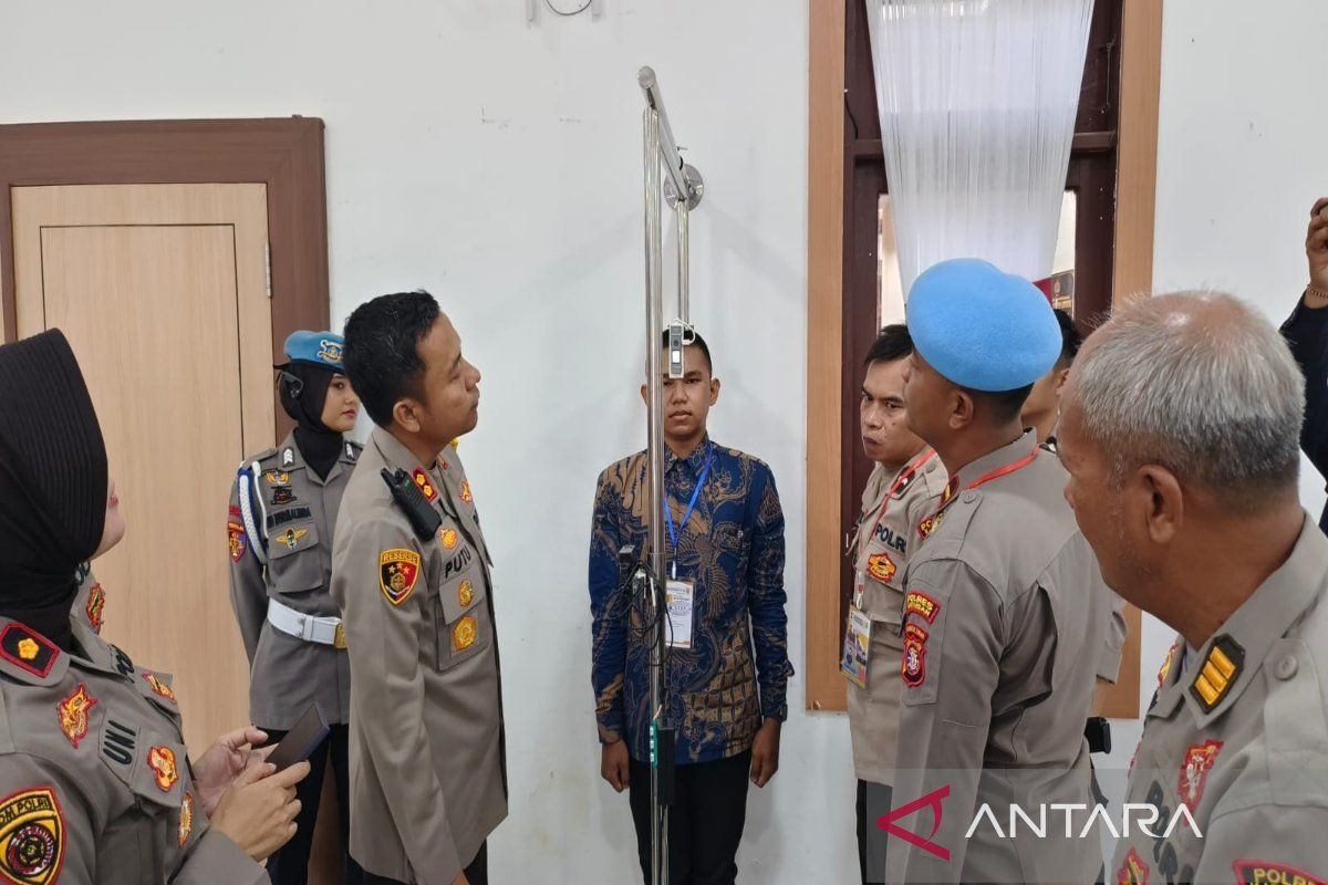 124 peserta seleksi anggota Polri jalani pemeriksaan administrasi awal