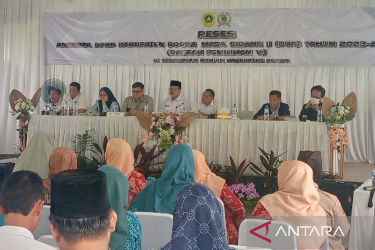 DPRD Kabupaten Bogor serap aspirasi masyarakat Rumpin