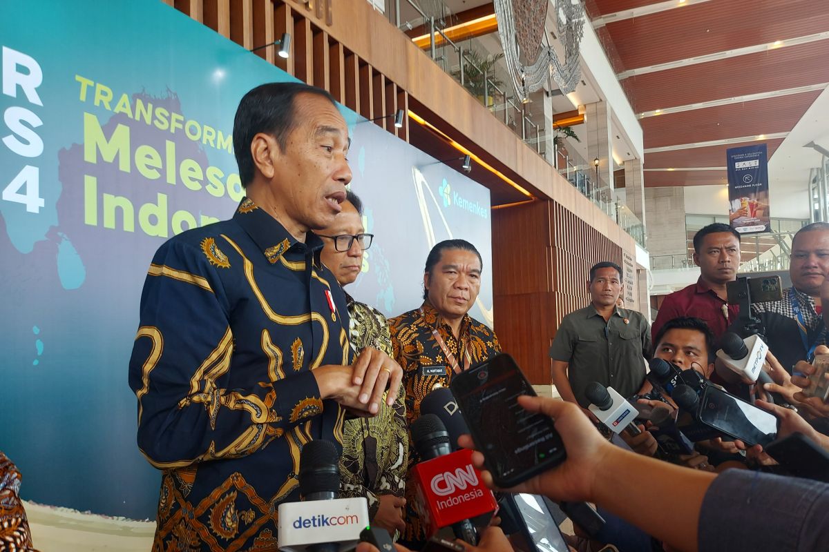 Presiden Jokowi buka Rakerkesnas 2024 di BSD Tangerang