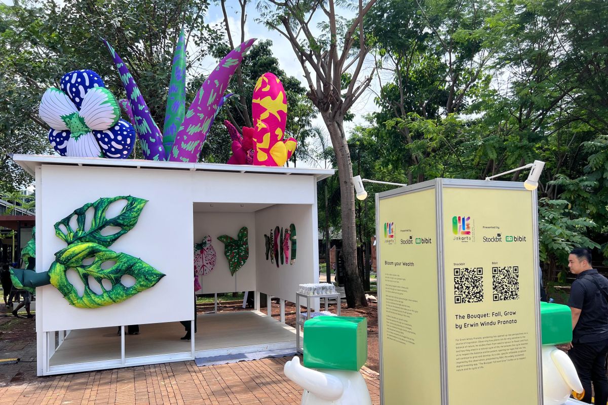 Bibit.id jadi lead partner gelaran Art Jakarta Gardens 2024