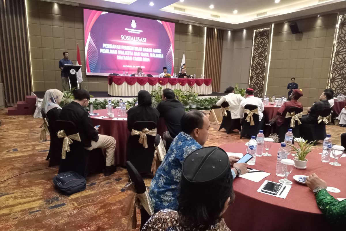 KPU bentuk badan Adhoc Pilkada Mataram 2024