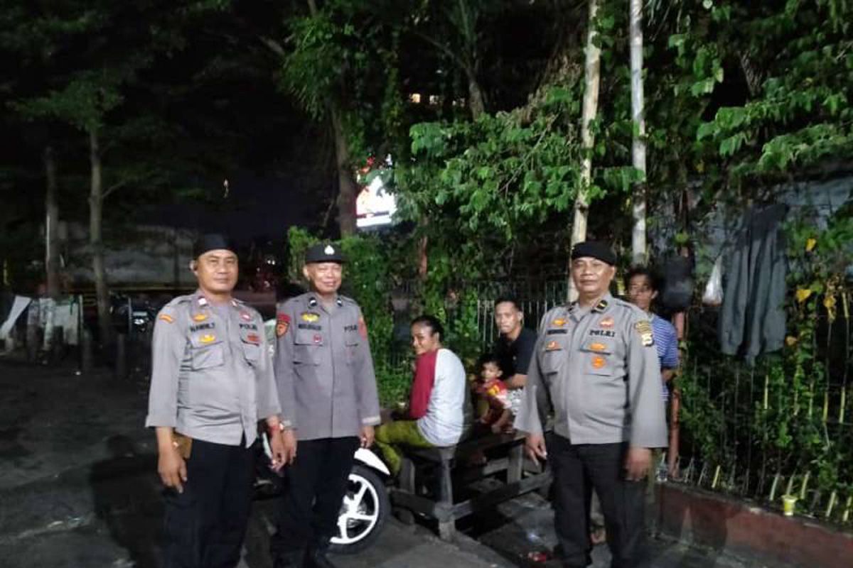 Polsek Ujung Tanah Pelabuhan Makassar gencarkan patroli dialogis