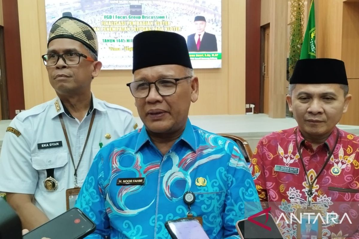 Jamaah calon haji Kalteng diberangkatkan 15 Mei 2024