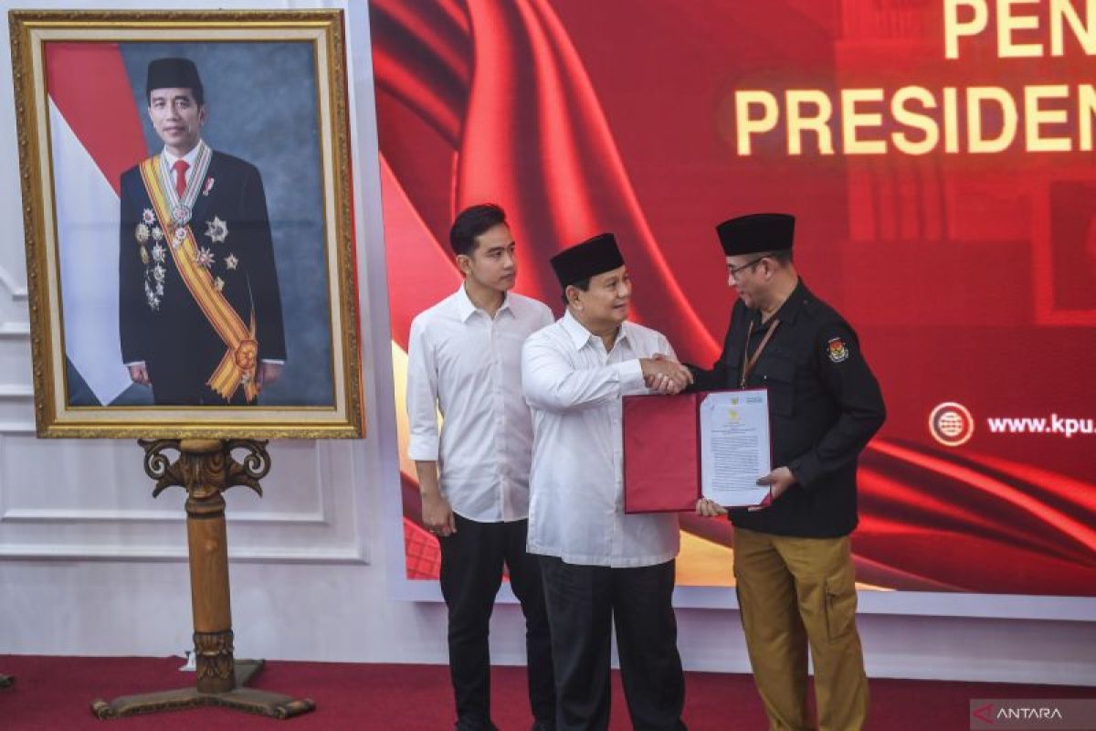 Penetapan Prabowo-Gibran sesuai Keputusan KPU 504/2024