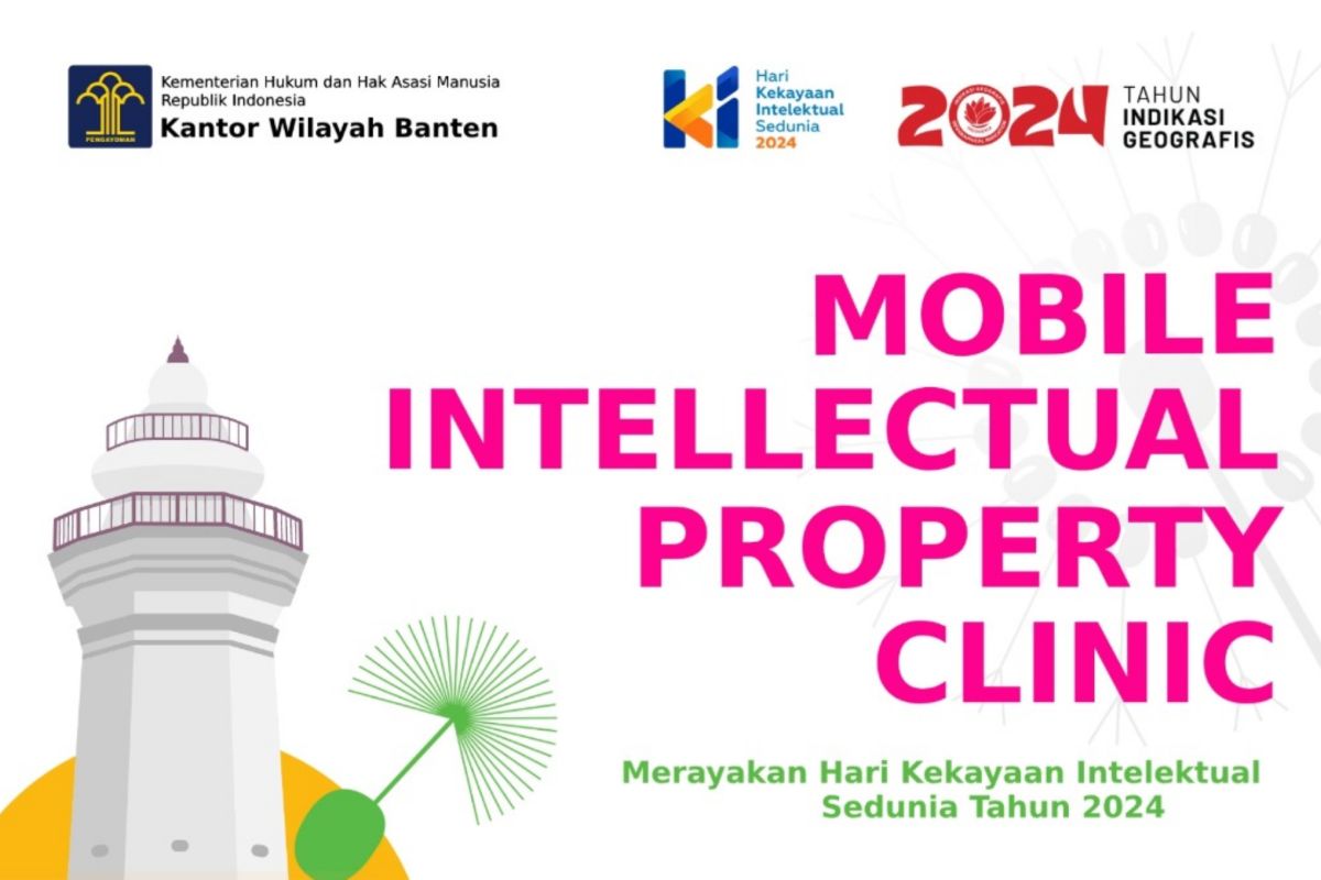 Sambut Hari Kekayaan Intelektual 2024,Kemenkumham Banten Gelar MIPC