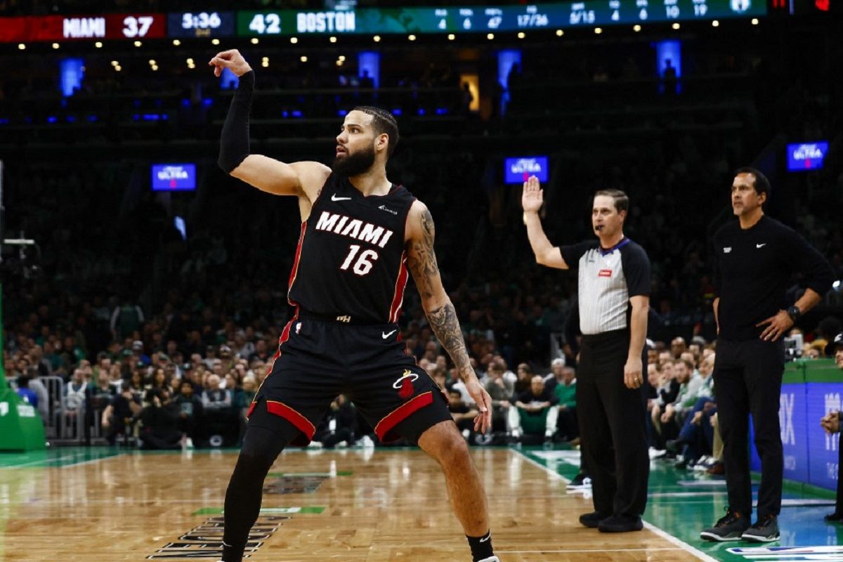 NBA: 23 tripoin Heat kalahkan Celtics, samakan kedudukan 1-1
