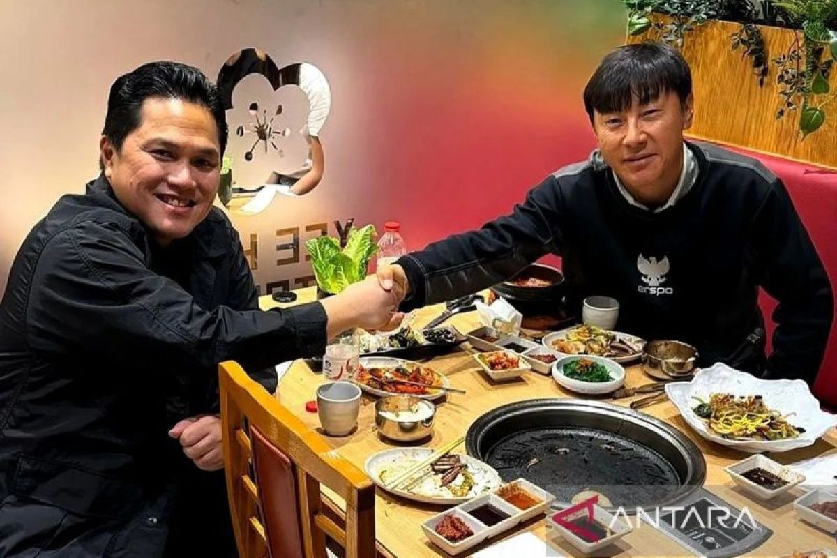 Shin Tae-yong resmi perpanjang kontrak dengan Indonesia