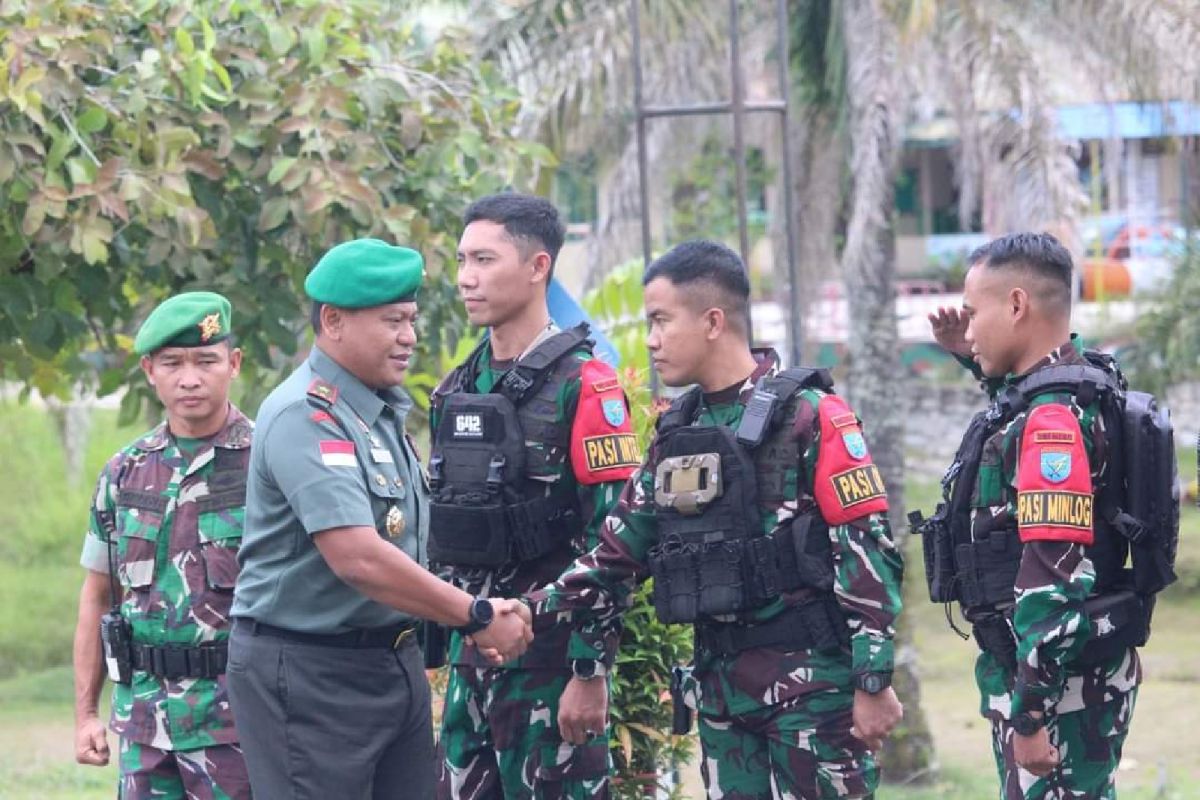 Batalyon 642/Kapuas siap bertugas ke Papua Barat