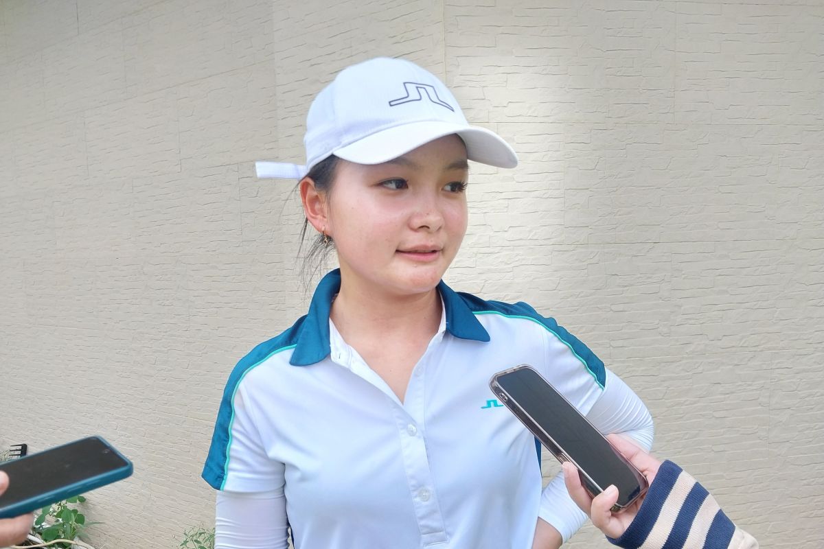 Elaine tampil mendominasi pada kejuaraan golf internasional di Sumut