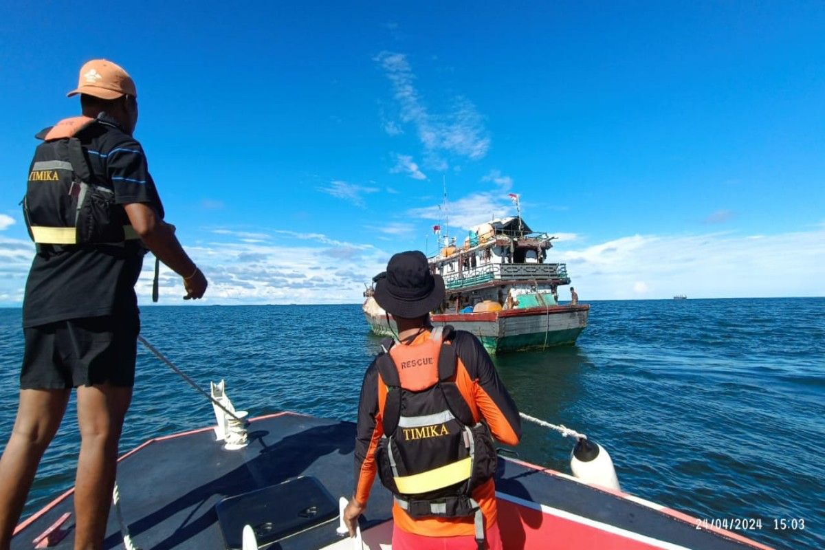 Pencarian awak kapal MV Papua Jaya 2 yang hilang: SAR