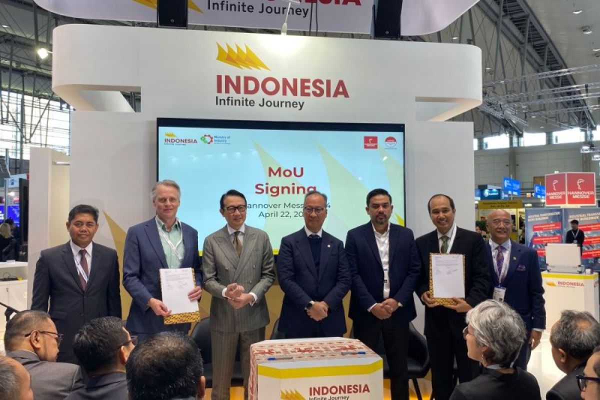 Indonesia discusses steps to reduce emissions at Hannover Messe