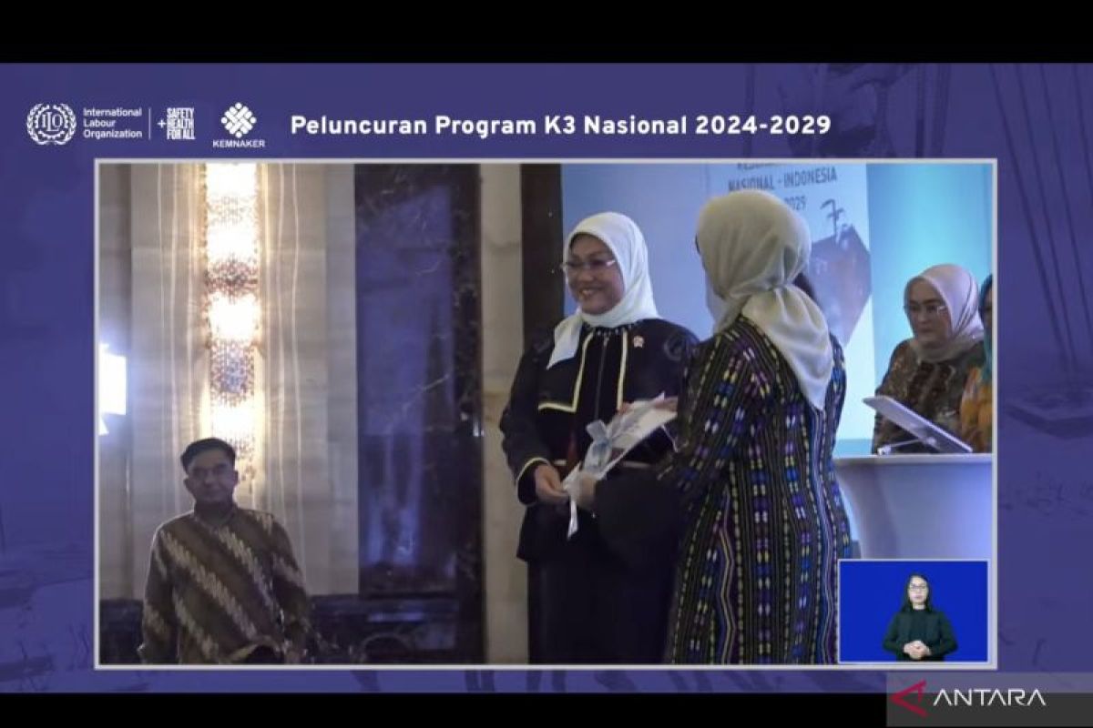 Menaker harap Program K3 Nasional bisa kurangi kerugian setiap proyek