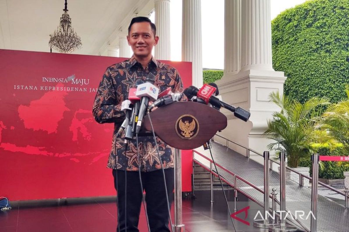 Jokowi minta AHY selesaikan 2.086 hektare lahan bermasalah di IKN