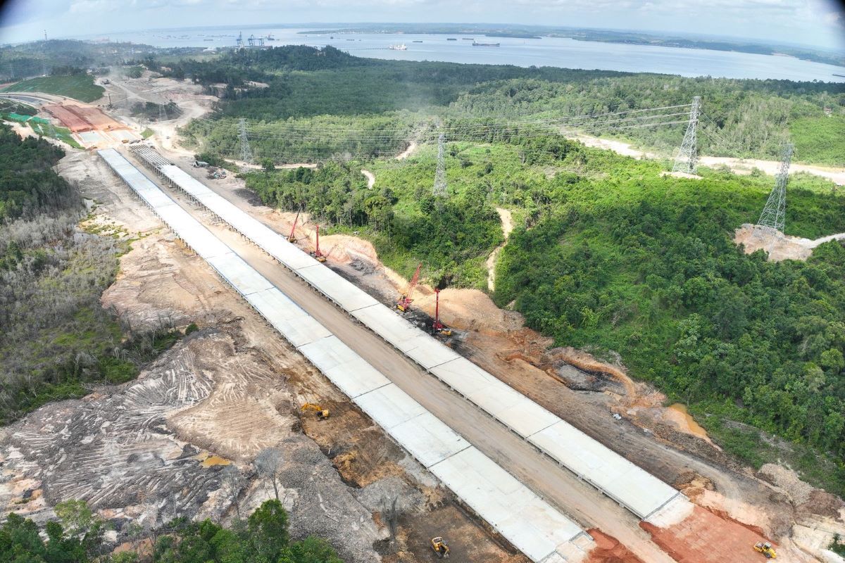 WSBP pasok precast untuk proyek pembangunan Jalan Tol IKN Seksi 3B-2