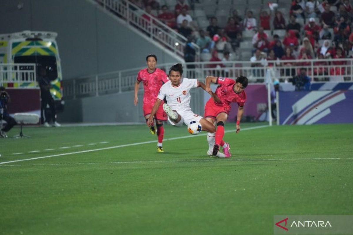 Perempat final Piala Asia U-23: Indonesia vs Korea Selatan imbang 2-2 pada 90 menit waktu normal