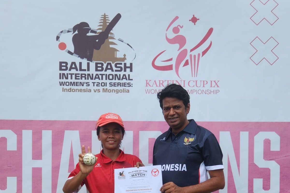 Atlet Indonesia pecahkan rekor dunia kriket di Bali Bash International