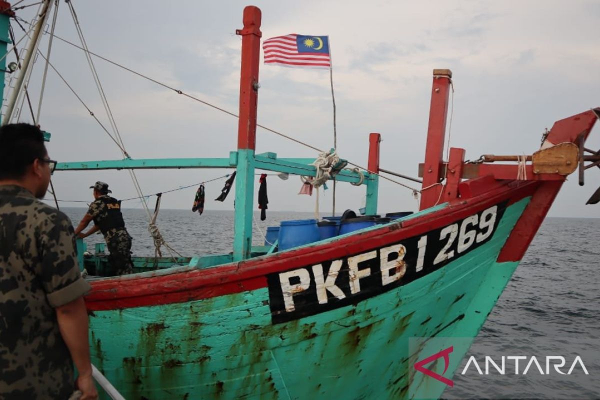 KKP tangkap kapal ilegal Malaysia yang terindikasi sudah dimusnahkan
