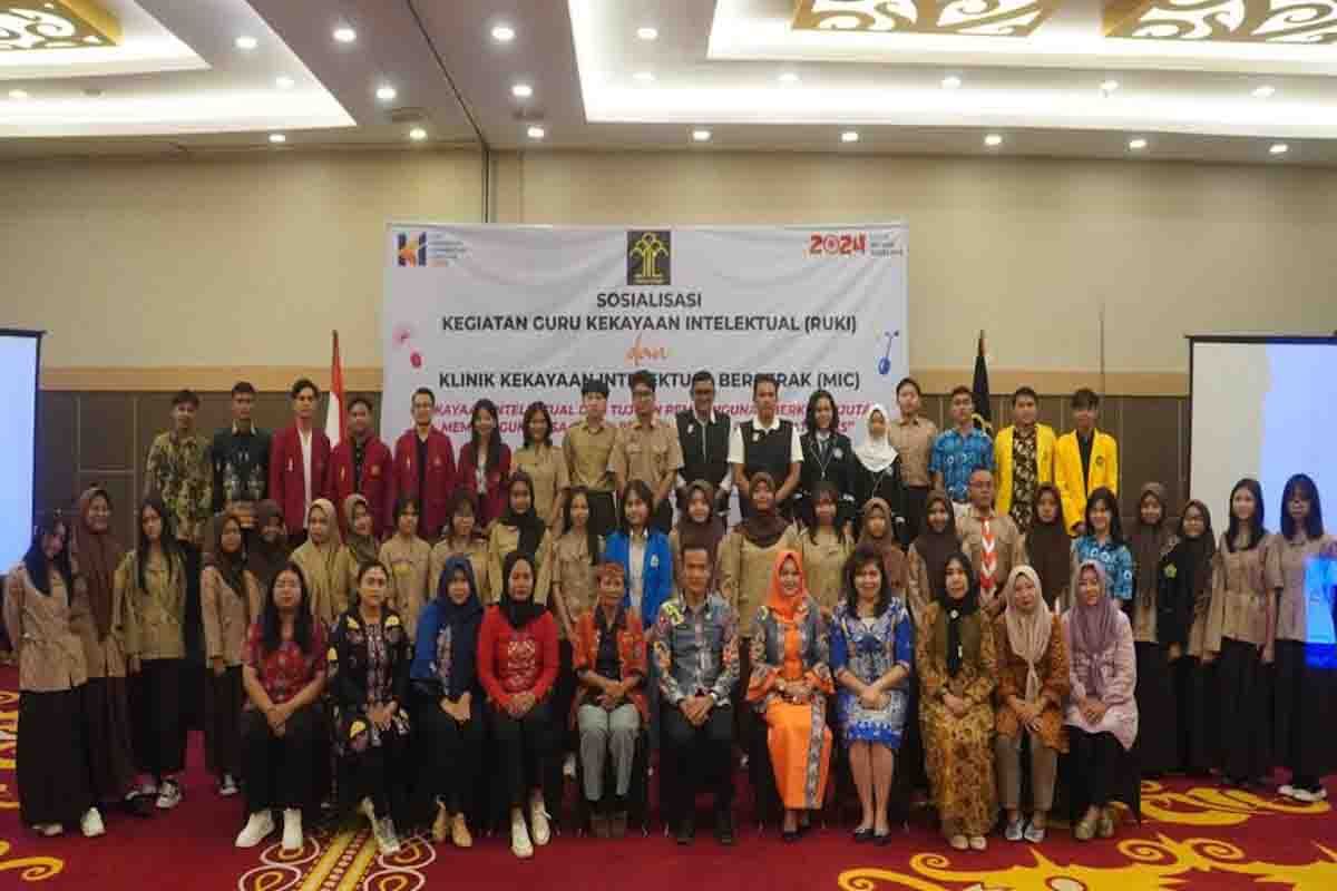 Guru kekayaan intelektual Kemenkumham Kalteng edukasi KI pada siswa