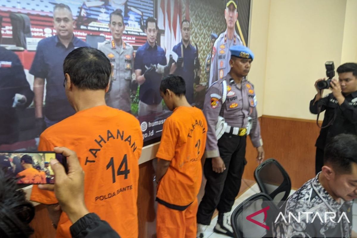 Pemburu cula Badak Jawa ditangkap aparat Polda Banten