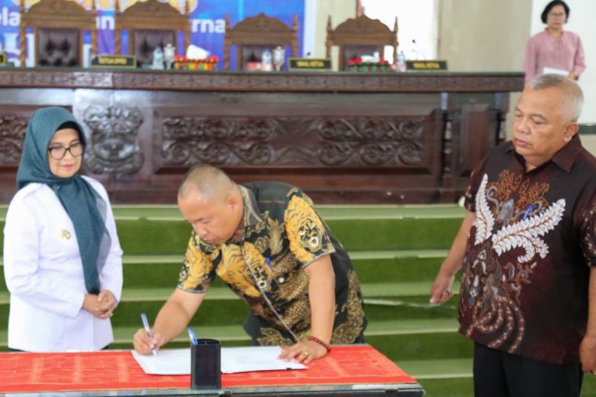 Rapat paripurna pembahasan LKPj Wali Kota Pematangsiantar TA 2023 ditutup