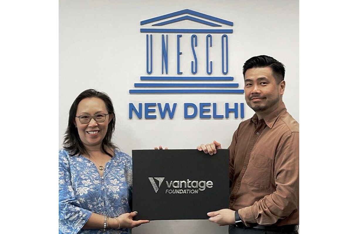 Vantage Foundation mendukung inisiatif pendidikan Kantor Regional UNESCO Asia Selatan di New Delhi, India.