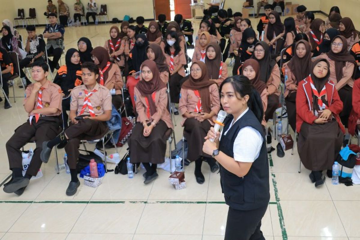 Kanwilkumham Jatim kenalkan perlindungan Kekayaan Intelektual kepada pelajar